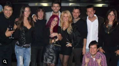 primera foto de Pique y Shakira Juntos en cumpleaños