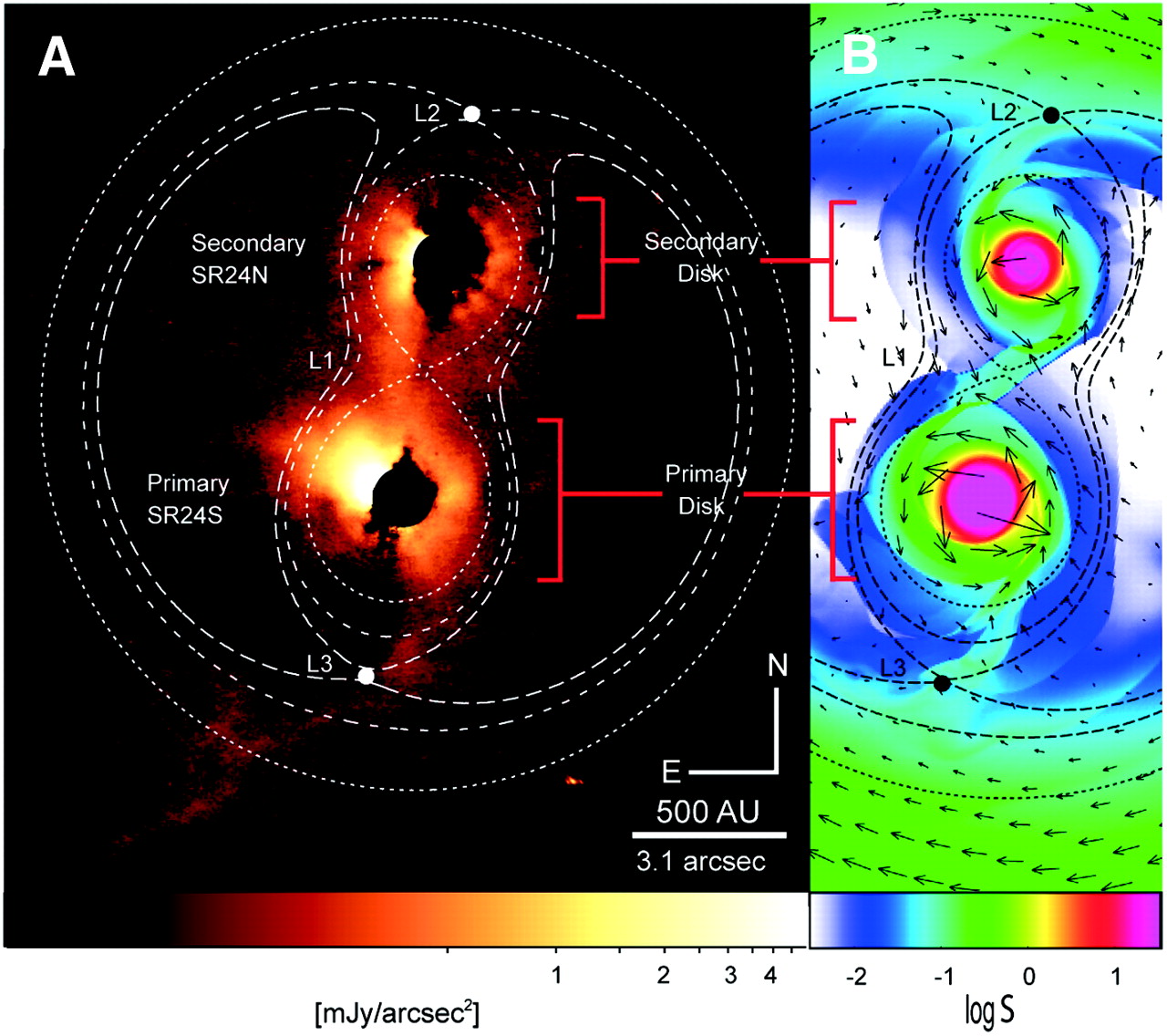 Solar System Watch Mass transfer in circumstellar disks