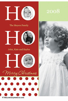 HoHoHo Christmas Photocard