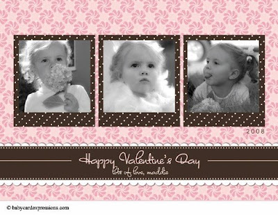 Valentine Photo Card - can be made into a Valentine Photo Birthday Invitation