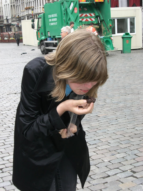 Rosena gagging on cherry chocolate truffle