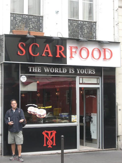 Very random Scarface themed restaurant