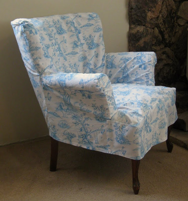 handmade mommy DIY Slipcover