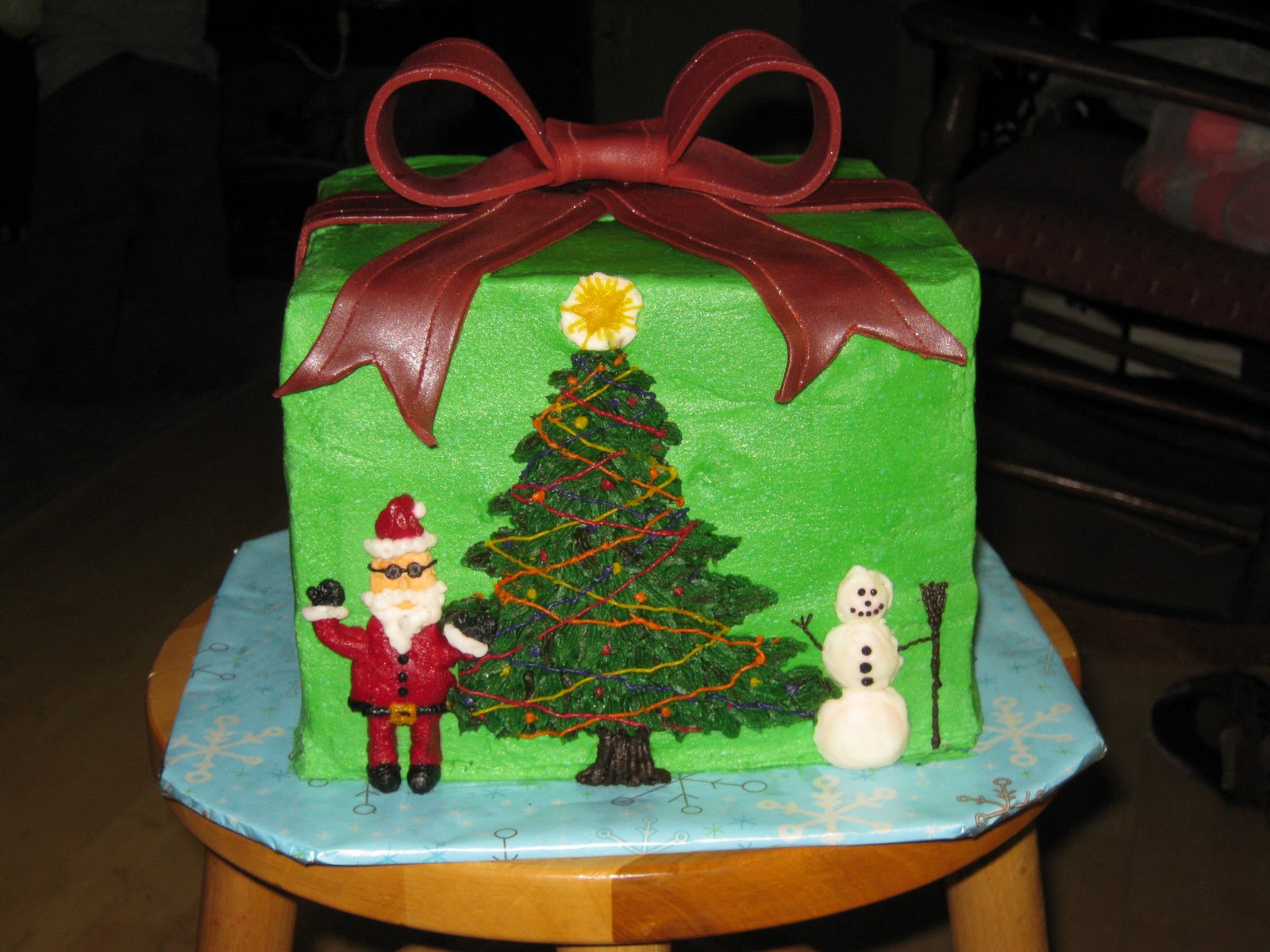 Adam s Best Cake Decorating: Oh Christmas scene, oh ...