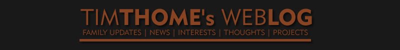 Tim Thome's Blog