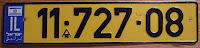  israeli license plate - woody1778a/Flickr