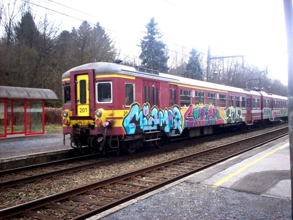 ART ON TRAIN Graffiti on trains