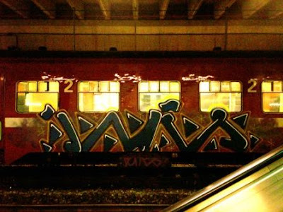 james Train graffiti