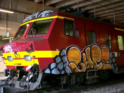 painted train