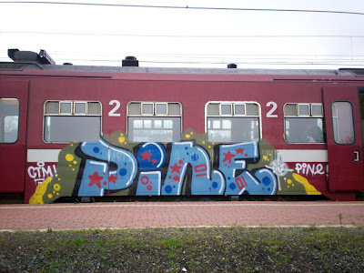 Pine graffiti