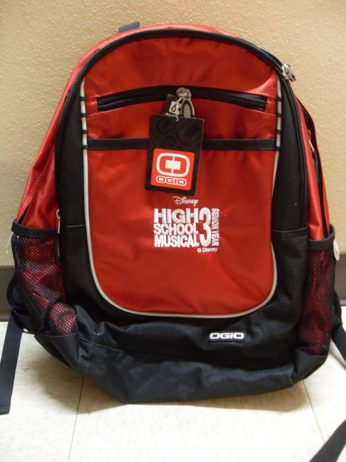 Shopstix Not 4ks High School Musical 3 Red Ogio Backpack
