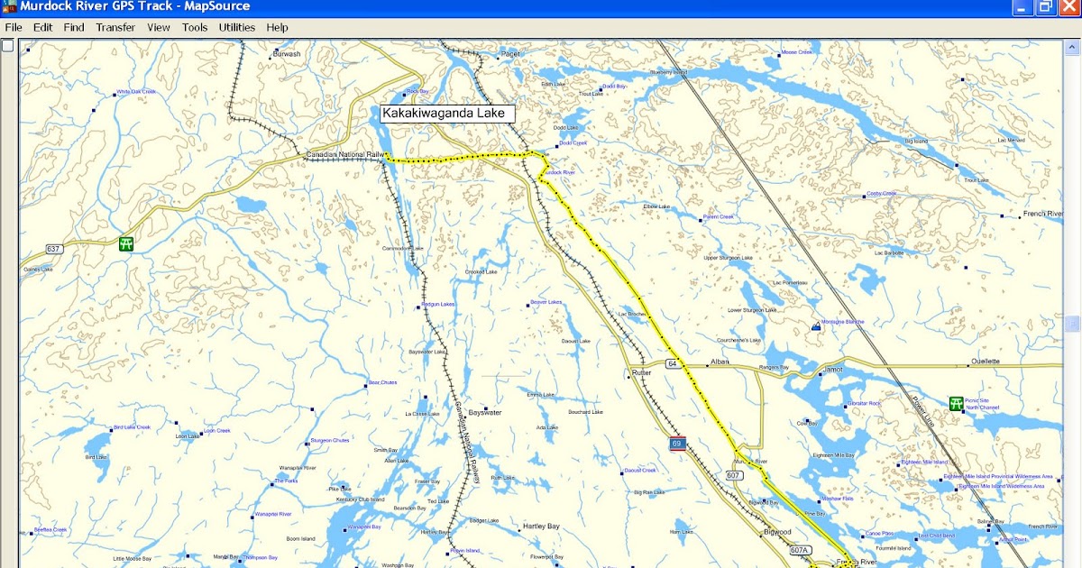 THE FIFTH COLUMN Murdock River Paddling Route