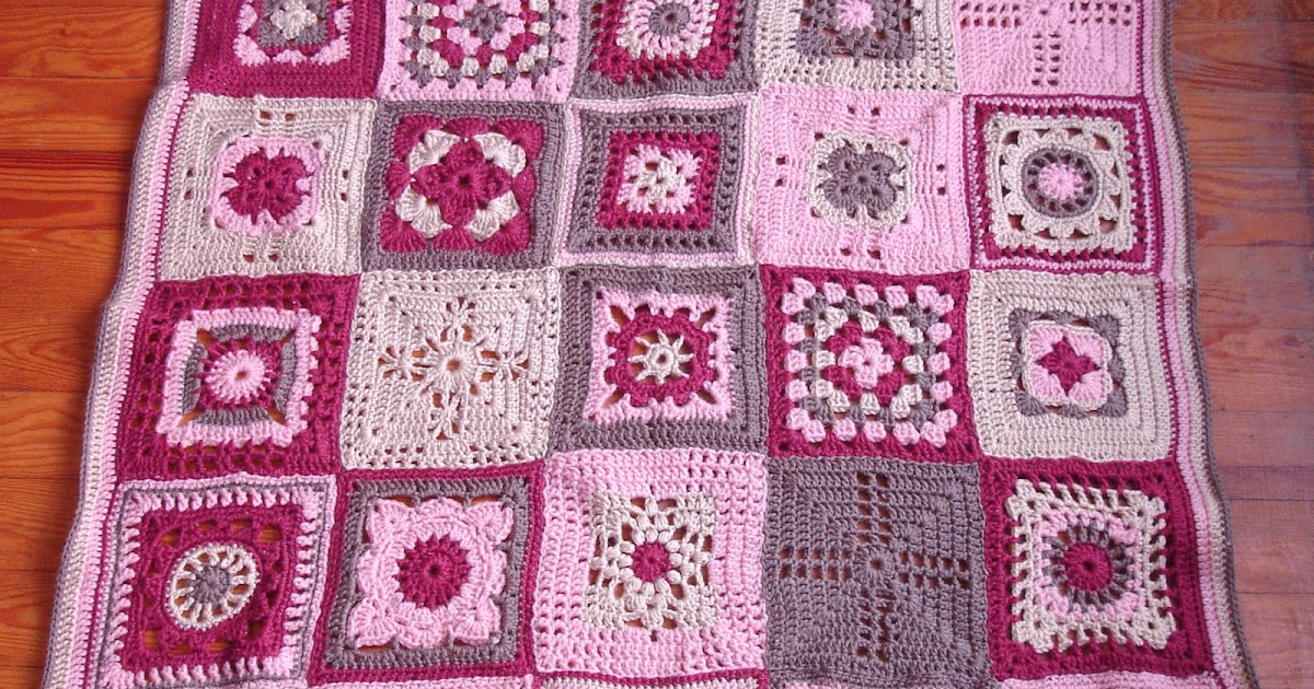 field wonderful Crochet Block Blanket