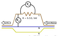 circuit to measure PC power consumption