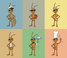 HORMIGAS AMIGAS NOS DEJAN LAS TAREAS DE LAS HORMIGAS PROLETARIAS