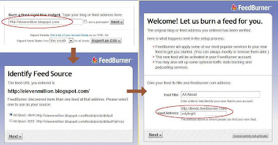 cara membuat FeedBurner cara membuat FeedBurner