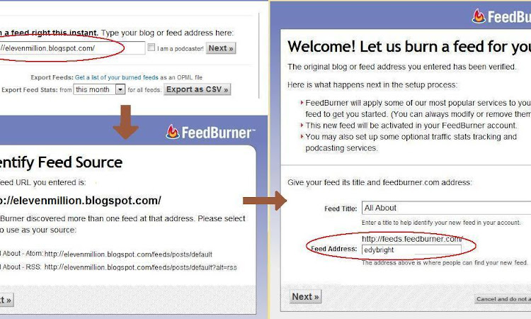 Cara membuat FeedBurner RSS