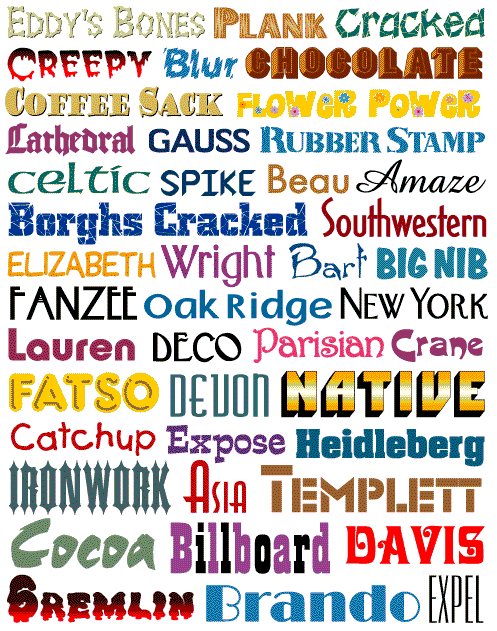 html fonts html fonts
