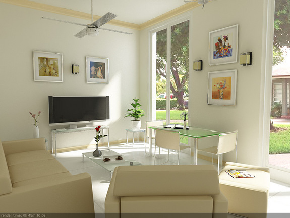 Mempercantik rumah minimalis dengan furniture