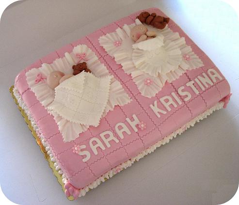 baptism cakes girls