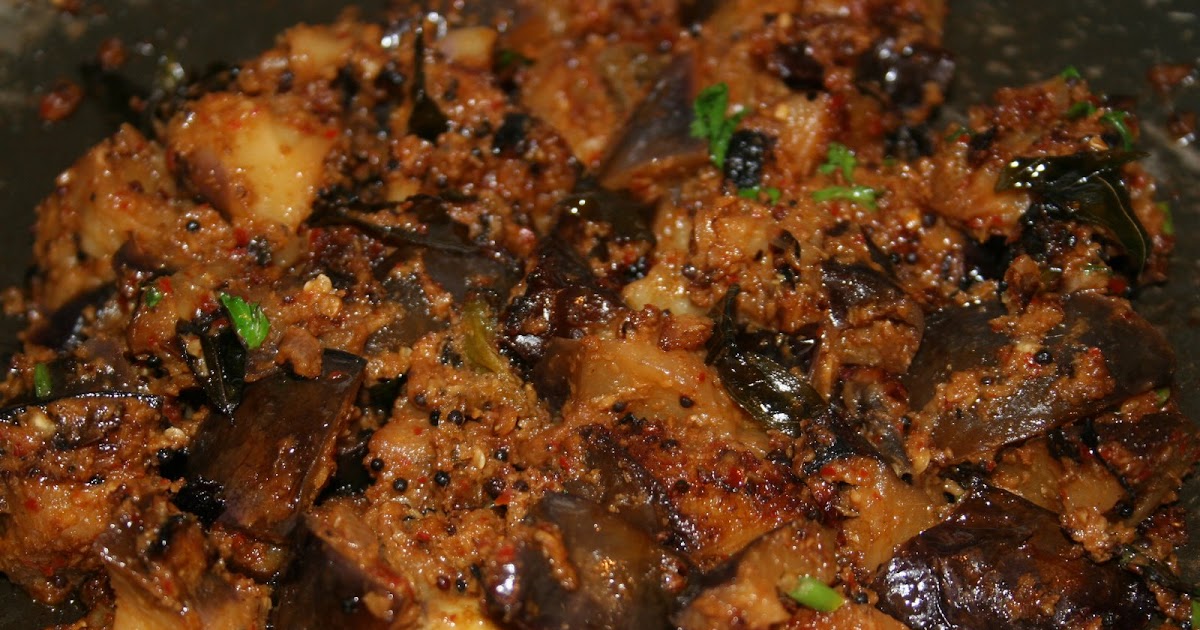 Lipsmacking South And North Indian Vegetarian Recipes Brinjal Coconut