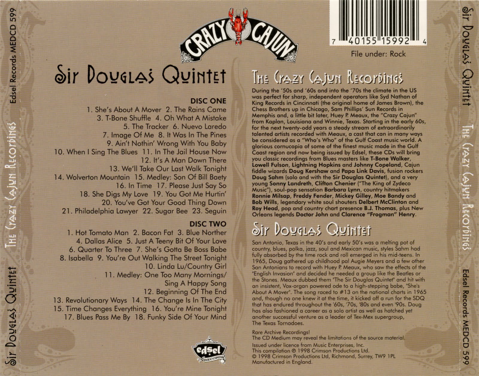 The Crazy Cajun Recordings