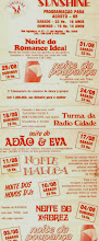 sunshine - flyer do concurso de novos DJ's 10/08/1985 (1º lugar DJ M.Flash)