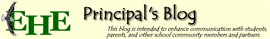 Principal's Blog