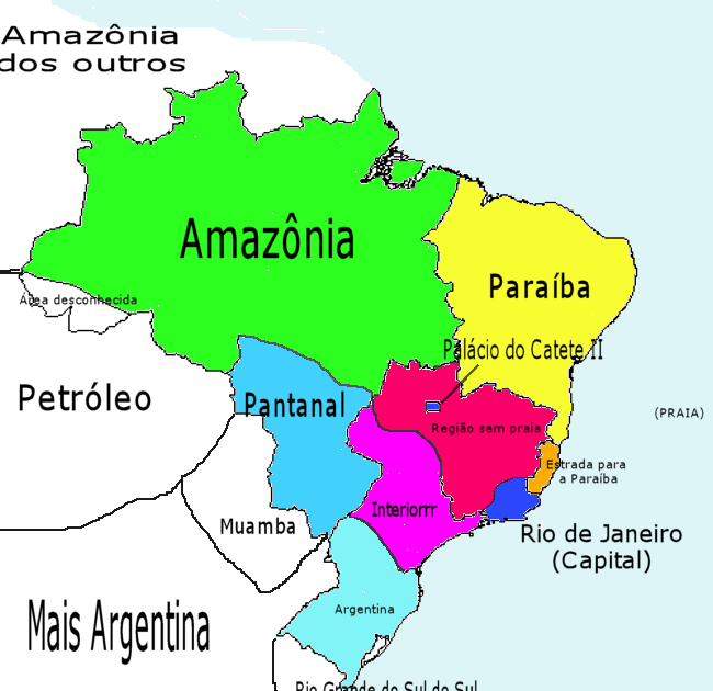 NÃODIGANADA: Mapa do Brasil