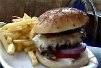 Makanan non Kolesterol Burger Unta