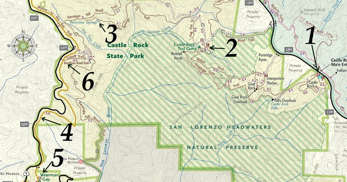 David's Musings Two Day Hike in Castle Rock State Park