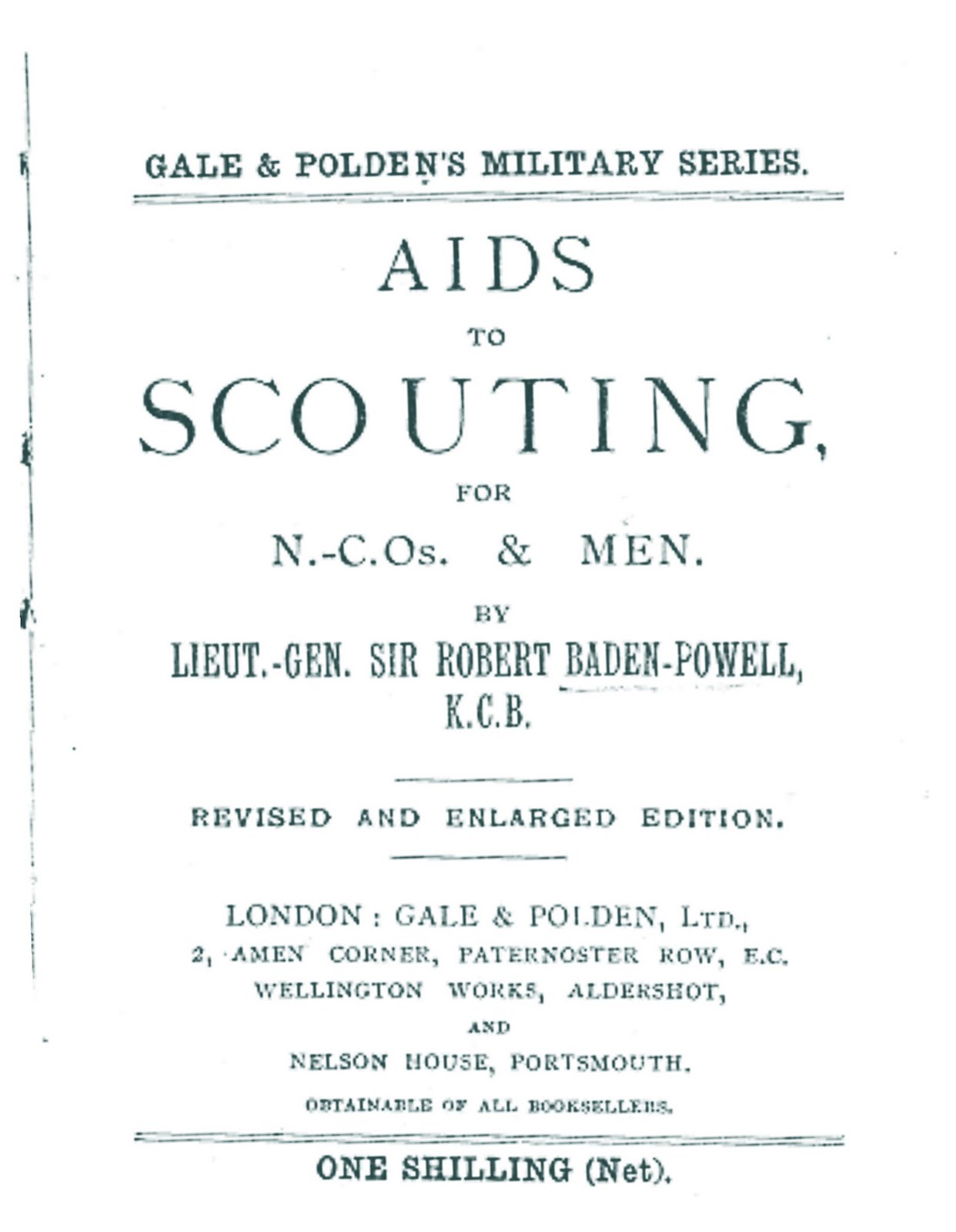 armeria sera Privilegio aids to scouting pdf inferenza latte bianco