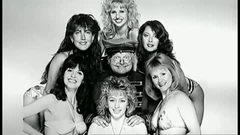 benny hill and his lovely costa...