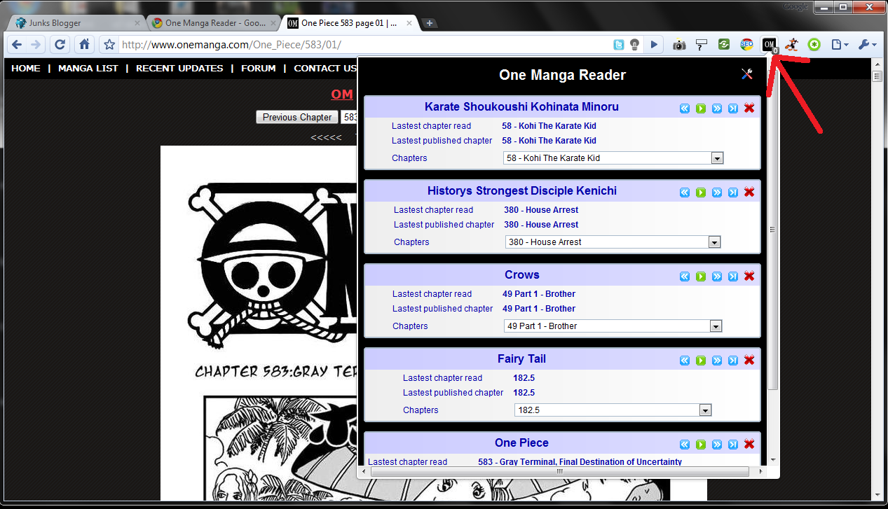 One Manga Reader by Google