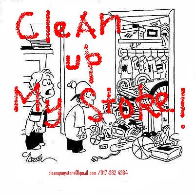 CLEAN UP MY STORE