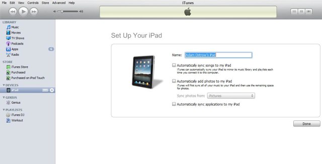 If your iPad was activated at