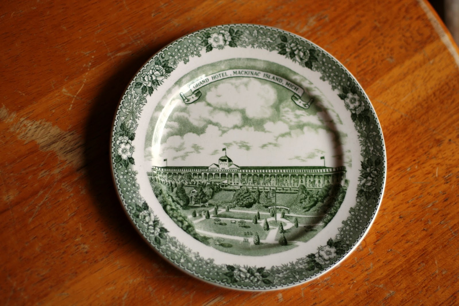 Wooden Stool Vintage Blog of Coolness Antique Grand Hotel Plate