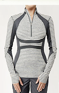 brisk running half zip