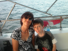 My 9 year old son Kilian and I in Florida