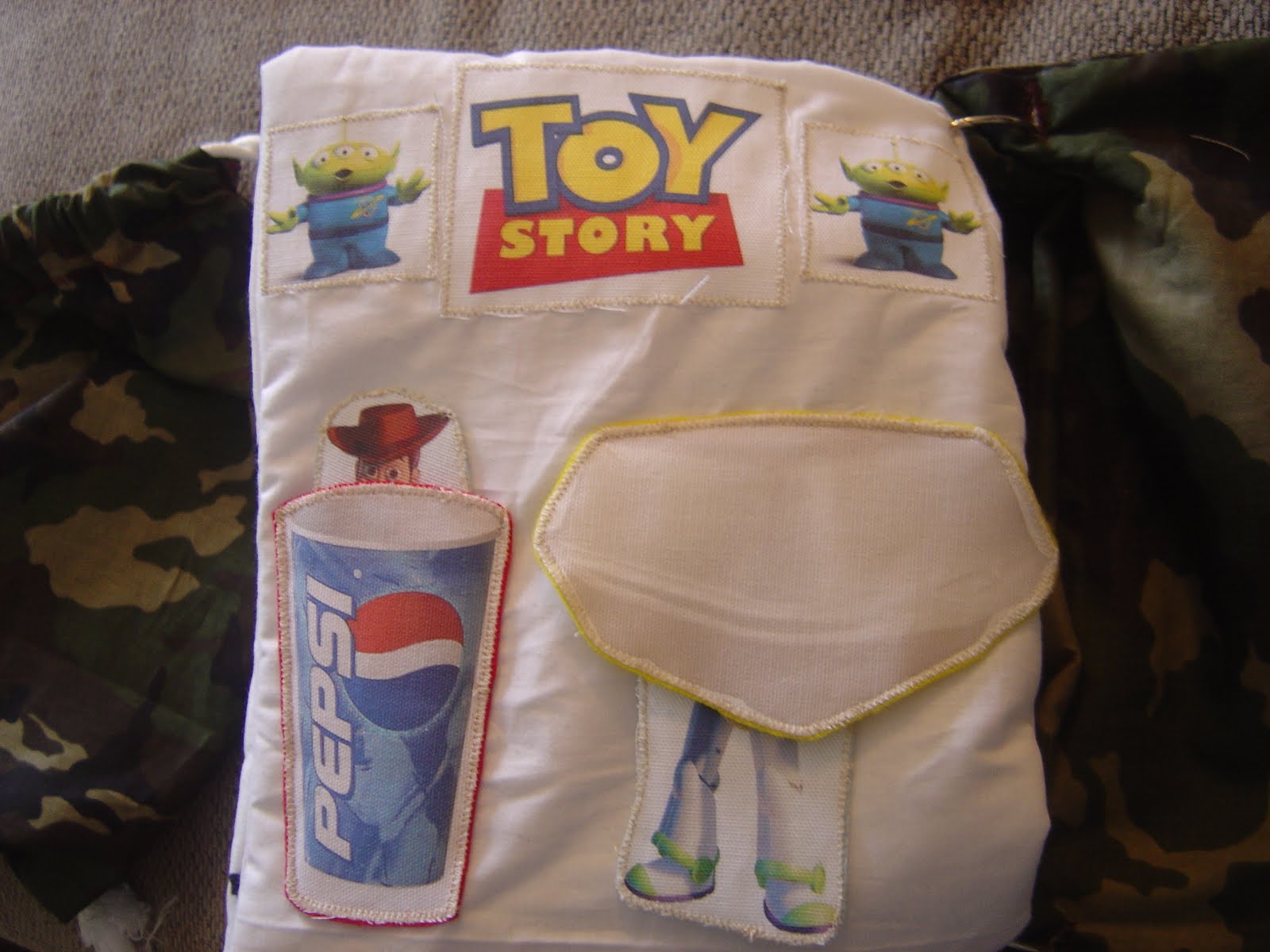 Mustard Seeds New Quiet Book Pages Thomas & Toy Story!