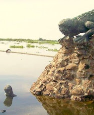 Monumento al Hombre Caimán en Plato Magdalena