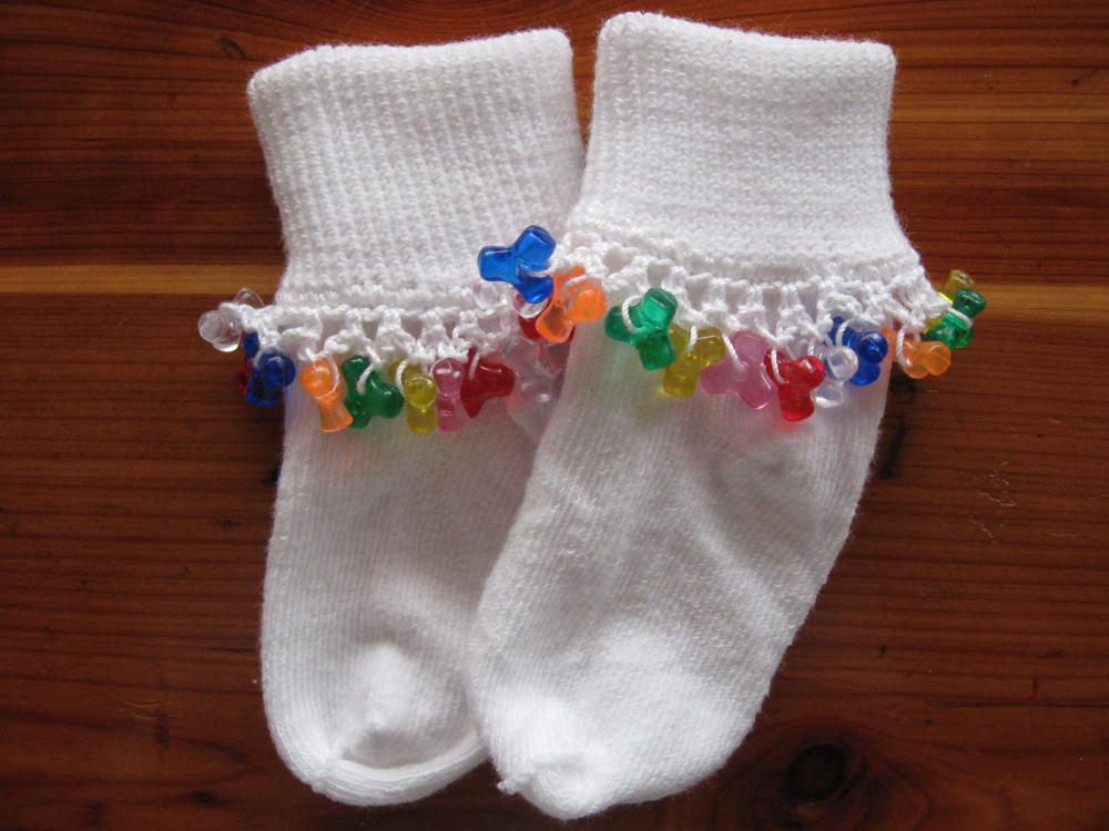 Tammy's Times Beaded Socks