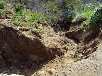 February 2010 rain damage Runyon Canyon