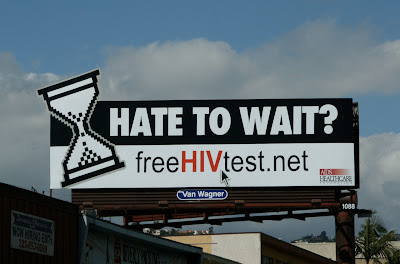 Free HIV Test billboard