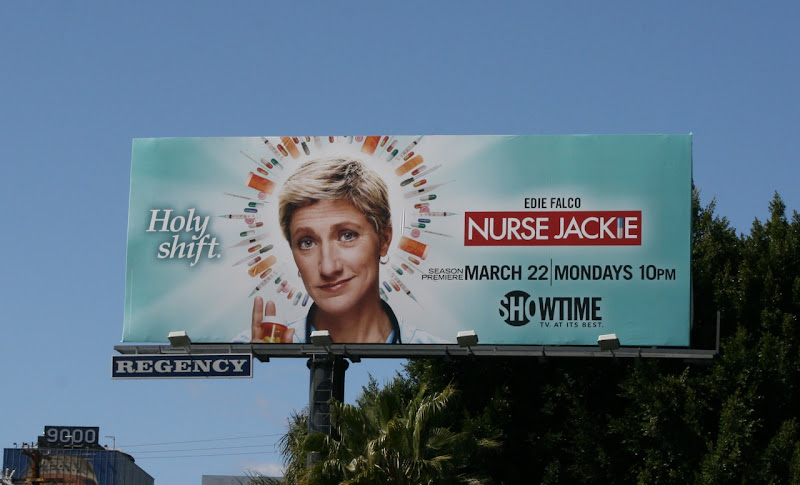 Nurse Jackie season 2 TV billboard