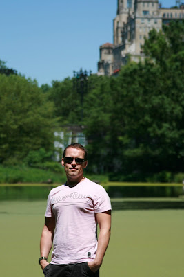 Jason at the Turtle Pond in Central Park NYC