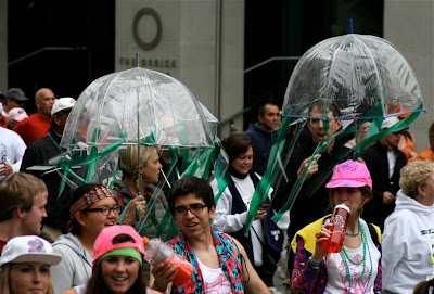 Umbrellas Bay to Breakers 2010