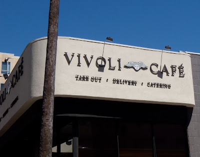 Vivoli Cafe angel sign