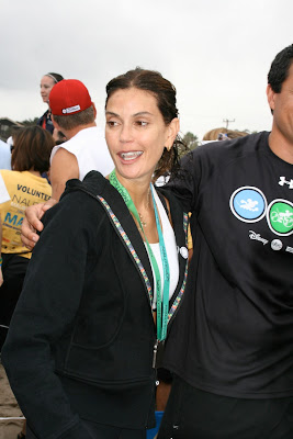 Teri Hatcher after Malibu Triathlon