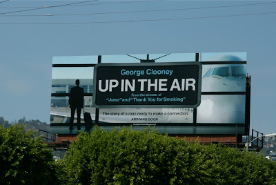 Up in the Air movie billboard